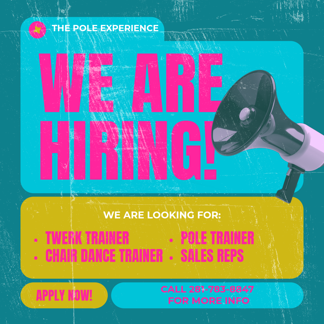 We Are Hiring - Join The Pole Experience team